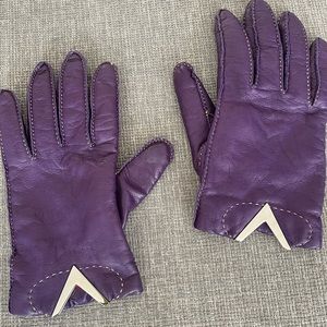 Valentino Garavani Leather gloves 7 1/2